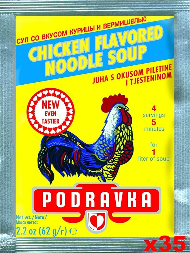 Chicken Noodle Soup (podravka) CASE (35x2.2oz)