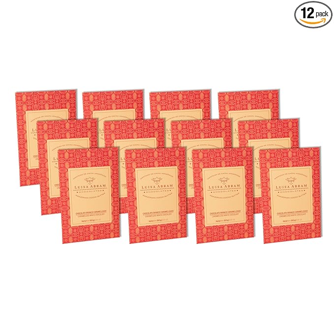 Luisa Abram Caramelized White Chocolate | 12 x 80g Bar