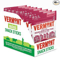 Vermont Smoke &amp Cure - Hickory Smoked Uncured Bacon Pork Sticks - Meat Protein Snack - Portable Healthier Meat Snack for Adults &amp Kids - 0.5 oz Protein Snack - 48 Count