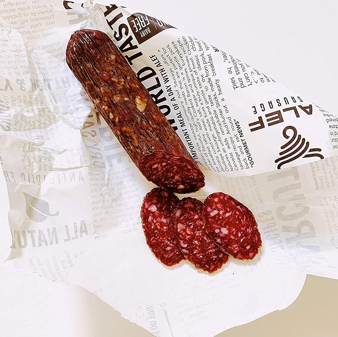Wagyu Dry Beef Uncured Salami Mild Blend of Spices pack of 2