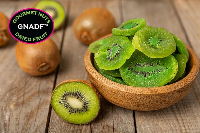 GNADF | Dried Sweetened Kiwi Slices | Available in 5 10 25 Lb. Sizes | Gourmet Nuts And Dried Fruit | (25 lbs)