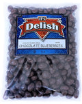 Gourmet Milk Chocolate Covered Blueberries by It's Delish Half Pound (8 Oz Bag)