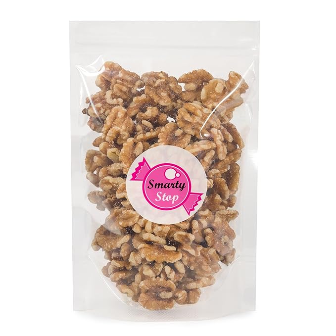 Smarty Stop Raw Gourmet Walnuts Halves &amp Pieces (2 LB)