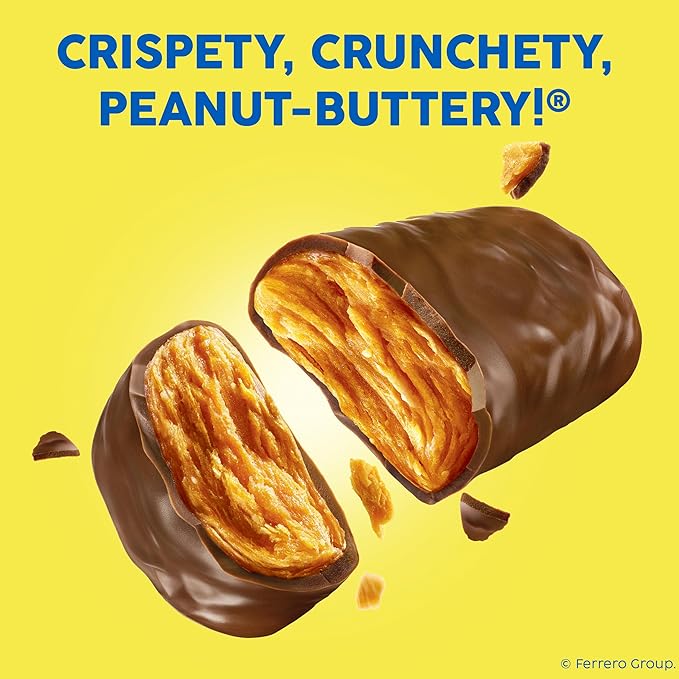 Butterfinger Full Size Candy Bar 18 Count Crispety Crunchety Peanut-Buttery On-The-Go Sweet Treat 1.9 oz Each
