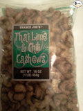 Trader Joe`s Thai Lime and Chili Cashew (6 Pack)