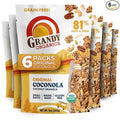 Grandy Organics Original Coconola Granola Certified Organic Gluten Free Granola Grain Free Vegan and Paleo Original Flavor Coconola 9oz Each Pack of 6
