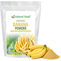 Z Natural Foods Organic Banana Powder Fiber Supplement for Glowing Skin and Enhanced Immunity Great in Juice Smoothies and Recipes Non-GMO Vegan Gluten-Free Kosher 5 lbs