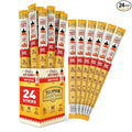 Tillamook Country Smoker 100% Premium Beef Sticks Mike's Hot Honey 1 Ounce (24 Sticks) Real Hardwood Smoked Sausages Low Carb High Protein Individually Wrapped Ready to Eat Sweet &amp Spicy Sna