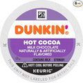 Dunkin' Milk Chocolate Hot Cocoa 60 Keurig K-Cup Pods 10 Count (Pack of 6)