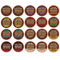 EKOCUPS Organic and Fair Trade Gourmet Coffee Single Serve Cups for Keurig Brewer 20 Count