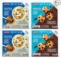 🍪🤩 4-PACK Irresistible Gluten-Free Cookie Dough &amp Yogurt Honey Protein Bars! 🌟💪 4 Boxes 32 Bars of Tasty Energy Boosts – Perfectly Sweet &amp Satisfying! 📦🎉15 grams of protein and 22 key v
