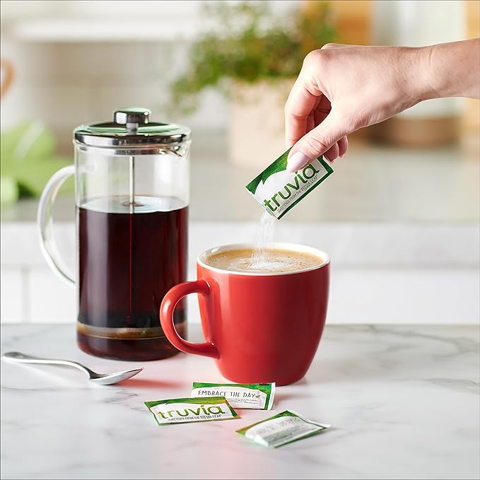 Truvia® Calorie-Free Sweetener Stevia Leaf Packets 80 Count (5.64 oz Carton)