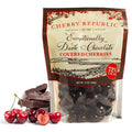 Cherry Republic Exceptionally Dark Chocolate Covered Cherries 12 oz - Real Michigan Montmorency Tart Cherries with 72% Cacao All-Natural Sweet-Tart Cherry Candy Gourmet Snack or Gift Made in USA