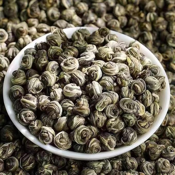 Jasmine Dragon Pearls Green Tea 7.05 oz Jasmine Pearl Dragon Ball Loose Leaf Tea