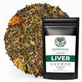 Elephantal Wellness Liver Herbal Tea – Supports Liver Detox Repair &amp Resilience | Milk Thistle Artichoke Leaf Dandelion Root &amp Burdock | Caffeine-Free Loose Leaf Herbal Tea – 2oz 20 Servin