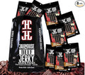 JailHouse Beef Jerky Honey Glaze | High-Protein Snacks for adults Gluten-Free Jerky Fuel for Active Lifestyles | Uncut Mob Taste | Your Poker Table Carnivore Snax | The Perfect Gourmet Gift for Men