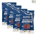 StarWalker Regenerative Organic® Beef and Pork Snack Sticks 4-Pack – 3 oz Each 50+ Years Organic Farming Grass-Fed Beef No Sugar No Nitrates Keto Clean Protein Snack