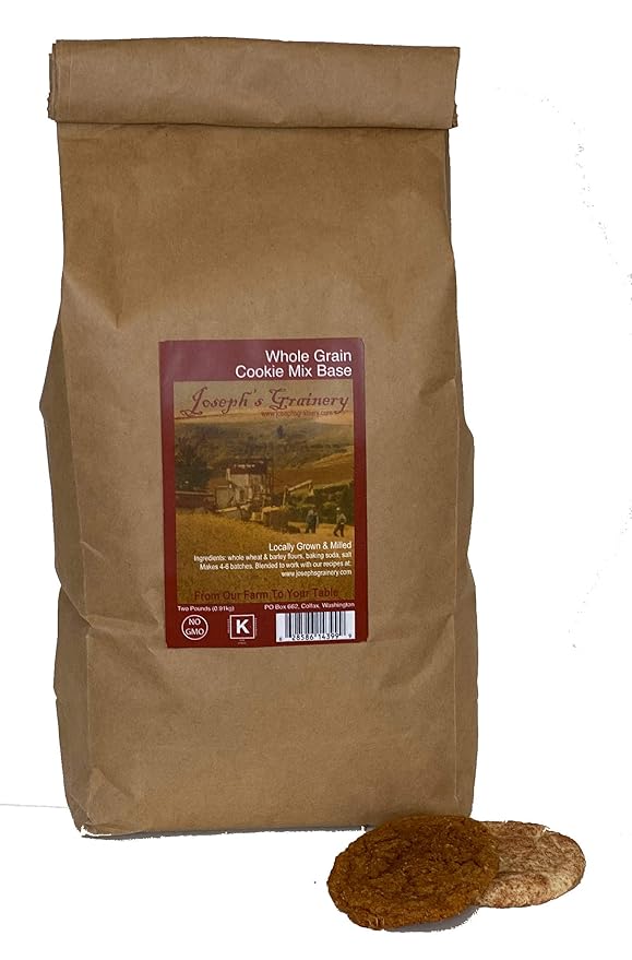 Whole Grain Cookie Mix 8 Lbs Joseph's Grainery All Natural Non-GMO Kosher Certified