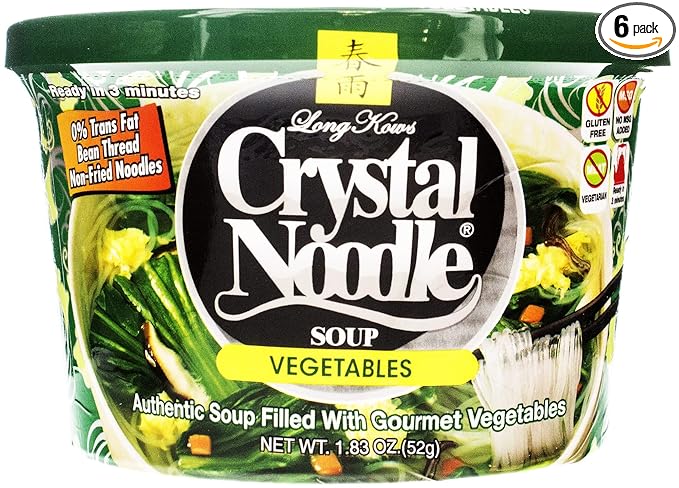 Crystal Noodles Soup Vegetables 1.83 oz (Pack of 6)