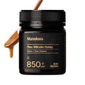 Manukora Raw Manuka New Zealand Honey MGO 850+ Non-GMO Monofloral 3rd-Party Tested Glyphosate Residue Free Certified 2000+ Natural Compounds Traceable Hive-to-Hand Digestive &amp Immune Suppor