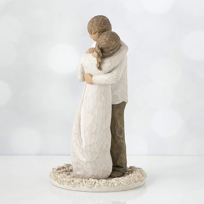 Willow Tree Promise Sculpted Hand-Painted Cake Topper