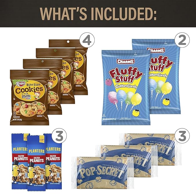 Big Party Snack Box 75 Assorted Snacks/Box