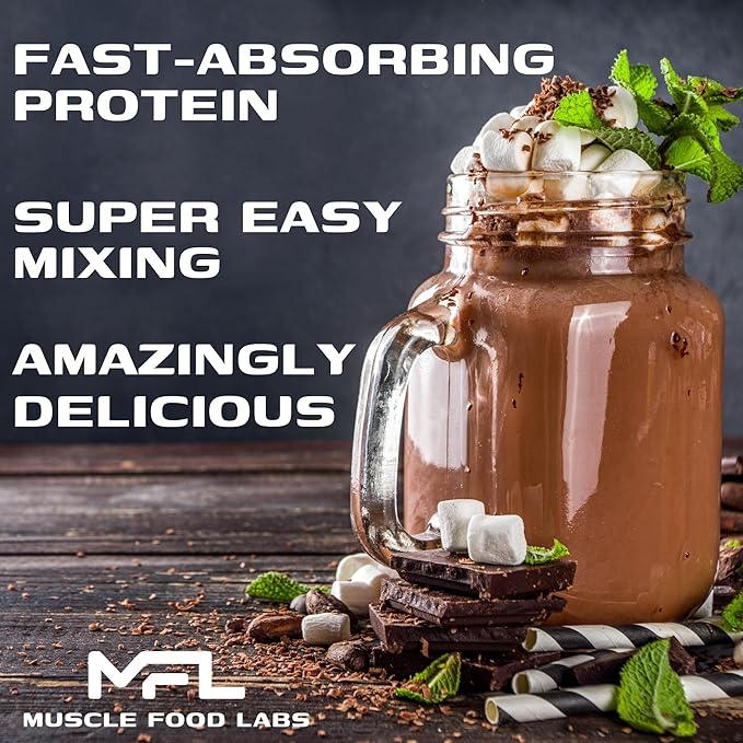 MFL 100% Isolate Protein l 30g of Protein l BCAAs l Keto Friendly l Low Carbs l Gluten Free l 3 lbs. (Chocolate Lave)