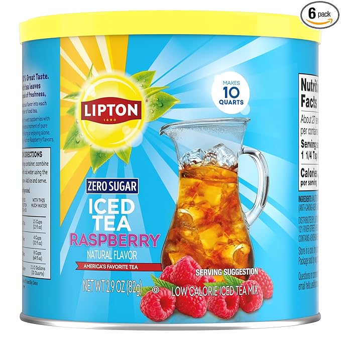 Lipton Iced Tea Mix10 Quart (Pack Of 6)