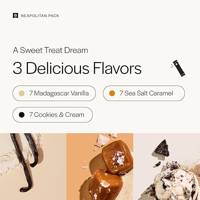 Gainful Everyday Plant Protein Powder &amp Sweet Treat Flavor Bundle 23g Plant Protein Supports Strength Recovery and Balanced Nutrition Vegan Gut Friendly 14 Servings + 14 Flavor Sticks