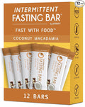 Prolon Fasting Bars | 5g Protein 7g Fiber | Keto-Friendly Gluten-Free Dairy-Free Plant-Based | Nutrition for Intermittent Fasting | Formulated to Not Break Your Fast | Coconut Macadamia Nut (12 Co