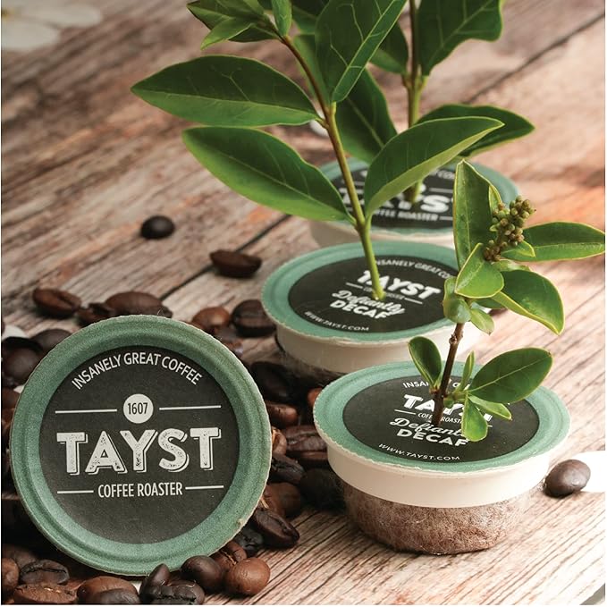 Tayst Coffee Pods Variety Pack Assortment K Cups Compatible with Keurig Coffee Maker Sustainable Single Serve Pack of 50