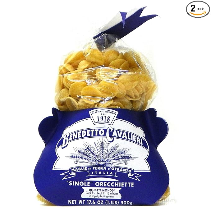 Benedetto Cavalieri Orecchiette 17.6-Ounce Bags (Pack of 2)