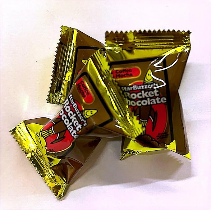 Rocket Chocolate Caffeinated Chocolate Truffles 30 Count (Mocha)