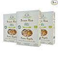 Rustichella d'Abruzzo Organic Brown Rice Penne Rigate (Pack of 3) 250g Each - Gluten-Free Pasta with Delicious Flavor - Artisan Crafted from Abruzzo