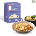Nashi Konjac Shirataki Premium Mix Pack (8×190g) – Odour-Free Vegan Low-Calorie Fat-Free Keto-Friendly &amp Low-Carb Diet | Noodles Rice Spaghetti &amp Fettuccine | Healthy Ready-to-Eat