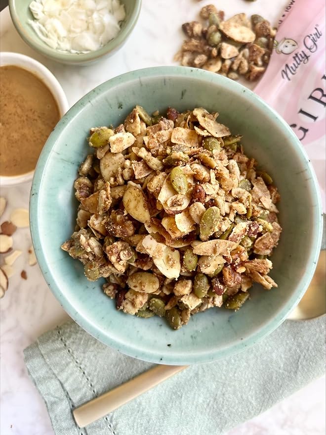 Low Sugar Low Carb Granola Cereal | Nut-oriously Original 10 Lbs | Nutty Girl Keto Girlnola®