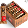 David Bronze High Protein Bars - Peanut Butter Chocolate Crunch Flavor - 0g of Sugar Low Carb Gluten Free - 20g of Protein 150 Calories - On-The-Go Snack Pack of 12