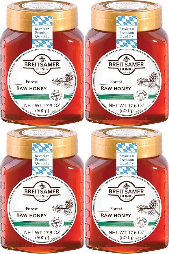 Honig Forest Raw Honey 17.6 oz Set of 4