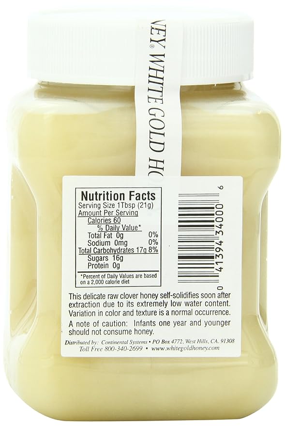 White Gold Honey 23-Ounce Container (Pack of 2)