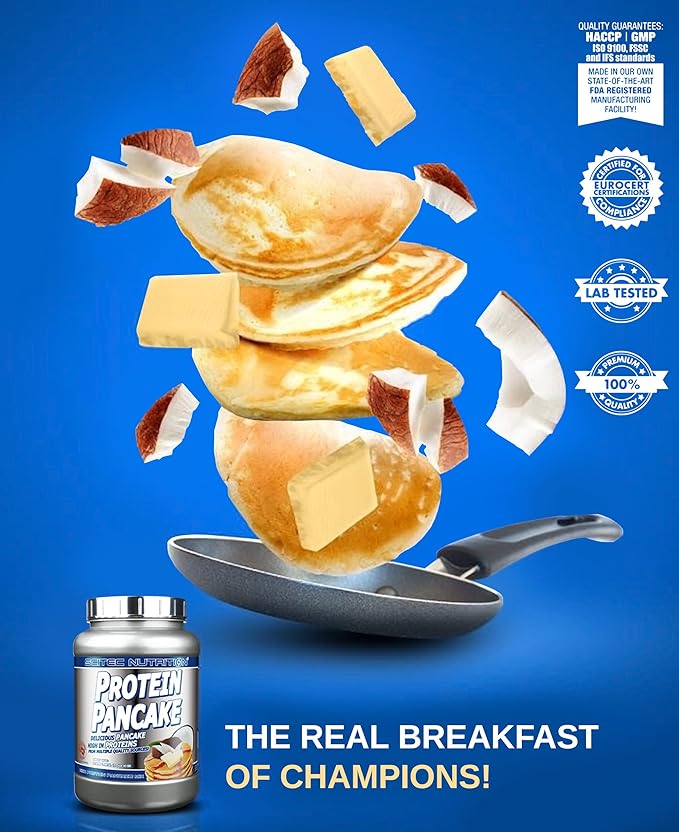 Scitec Nutrition Protein Pancake Mix - 2.28 Pound White Chocolate Coconut