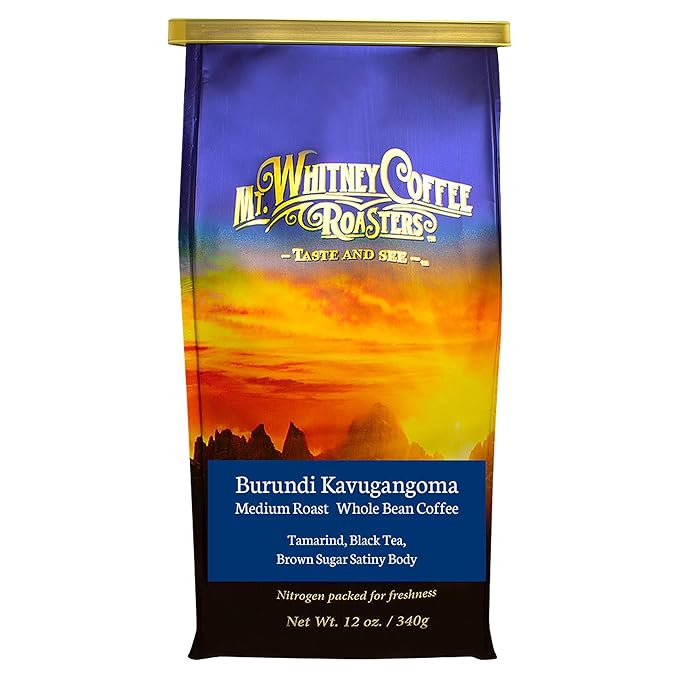 Mt. Whitney Burundi Kavugangoma Coffee (Whole Bean 12 Oz)