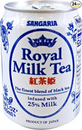 SANGARIA Royal Milk Tea 8.96 Fluid Ounce (Pack of 24)