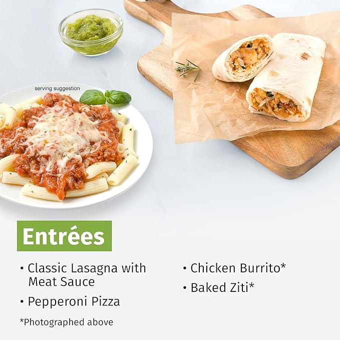 Jenny Craig 7-Day Meal Kit – Frozen Meal Kit Includes 28 Meals and 7 Recharge Bars - Enjoy Breakfasts Lunches Dinners Snacks Desserts and the REVOLUTIONARY Recharge Bar