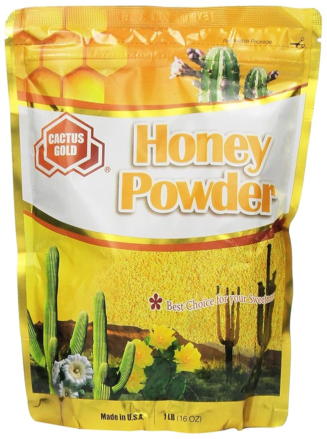 Cactus Gold Honey Powder 16 Ounce Units (Pack of 3)