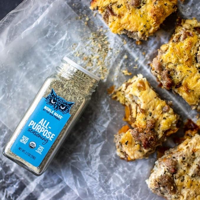 The New Primal Noble Made by Seasoning Versatile Spice &amp Dry Rub USDA Organic Whole30 Gluten-Free Paleo &amp Keto Friendly All Purpose 4 Count