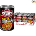Campbell’s Chunky Soup Spicy Chicken and Sausage Gumbo 18.8 oz Can (Pack of 12)