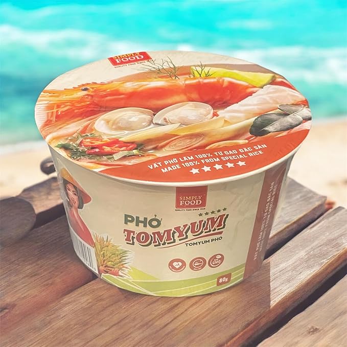 Asia Style Instant Noodles (CASE SET INSTANT PHO TOMYUM BOWL)