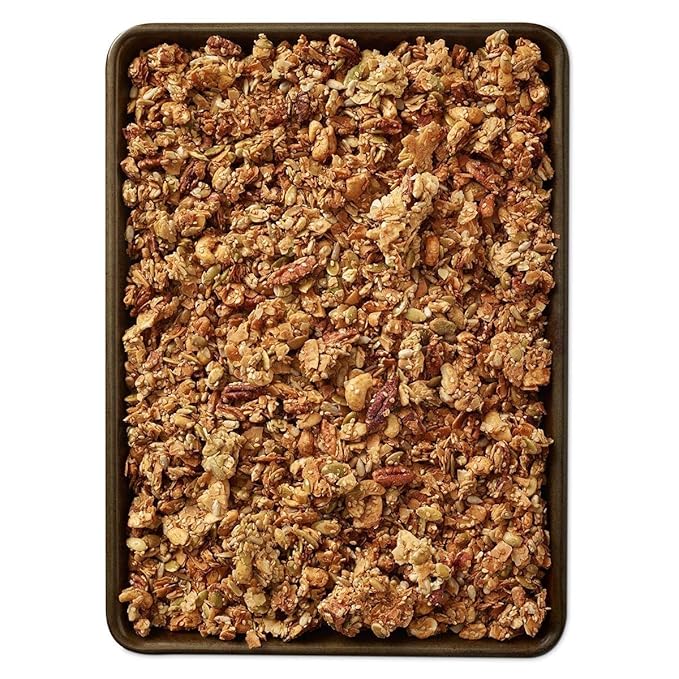 Grandy Oats Organic Granola10lb Bulk Bag - Classic Granola with Organic Oats Pumpkin Seeds Walnuts &amp Cashews - Low Sugar Dairy Free High Protein Granola Non-GMO &amp Kosher - 160 OZ