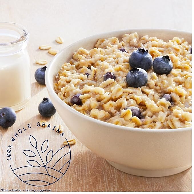 Instant Oatmeal Fruit &amp Cream Variety Pack 1.05 oz Packets 40 Count