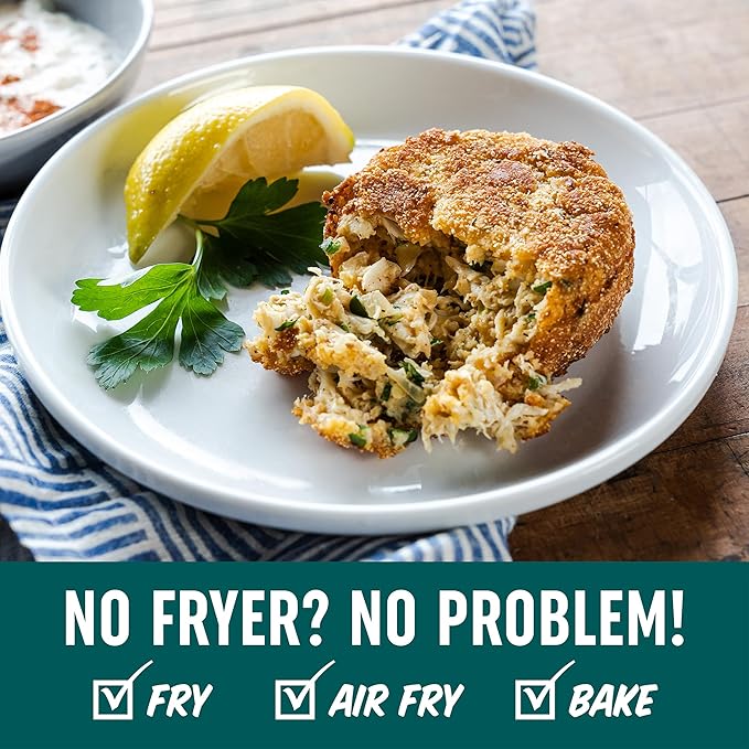 Fire &amp Smoke Society Fish Monger Fish Fry Seasoning Mix | Fish Batter Southern Style Crispy Coating | Baking Frying Air Frying | 12.1 oz (2-Pack)